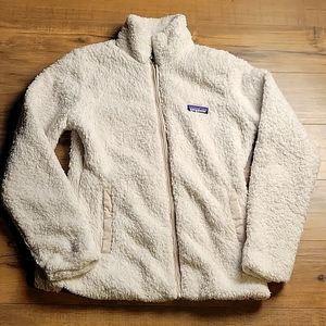 Womens Patagonia fluffy full zip jacket sz small